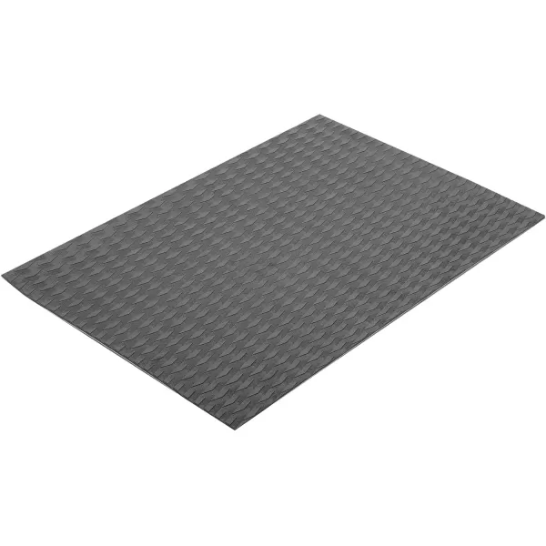 Abahub NonSlip Traction Pad 12 Pieces Deck Grip Mat 30in x 20in Trimmable EVA Sheet 3M Adhesive for Boat Kayak Skimboard Surfboard SUP BlackGrayWhiteGreenNavy BlueOrangeGray