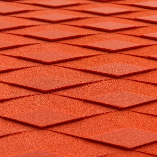 Abahub NonSlip Traction Pad 12 Pieces Deck Grip Mat 30in x 20in Trimmable EVA Sheet 3M Adhesive for Boat Kayak Skimboard Surfboard SUP BlackGrayWhiteGreenNavy BlueOrangeOrange