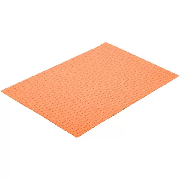 Abahub NonSlip Traction Pad 12 Pieces Deck Grip Mat 30in x 20in Trimmable EVA Sheet 3M Adhesive for Boat Kayak Skimboard Surfboard SUP BlackGrayWhiteGreenNavy BlueOrangeOrange