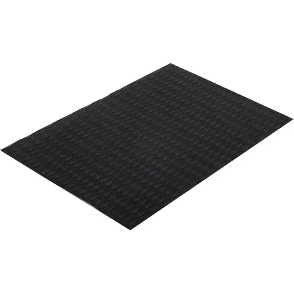 Abahub NonSlip Traction Pad 12 Pieces Deck Grip Mat 30in x 20in Trimmable EVA Sheet 3M Adhesive for Boat Kayak Skimboard Surfboard SUP BlackGrayWhiteGreenNavy BlueOrangeBlack