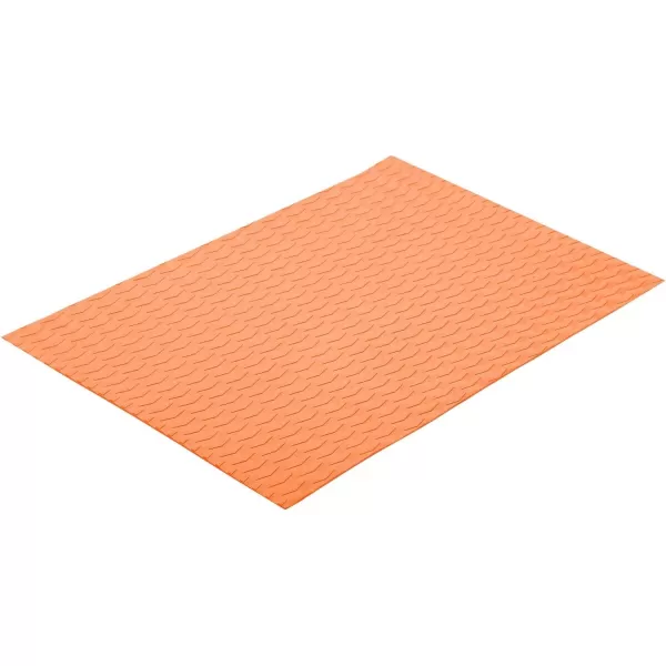Abahub NonSlip Traction Pad 12 Pieces Deck Grip Mat 30in x 20in Trimmable EVA Sheet 3M Adhesive for Boat Kayak Skimboard Surfboard SUP BlackGrayWhiteGreenNavy BlueOrangeOrange