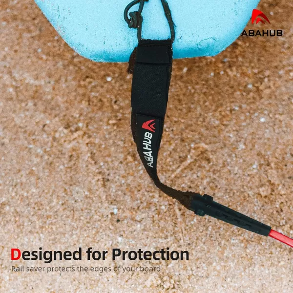 Abahub Premium Coil SUP Leash 10 ft Coiled Paddle Board Leashes 72mm Thick Legrope Strap for Longboard Surfboards Standup Paddleboards iSUP Replacement Leg Rope 8 Colorsblue