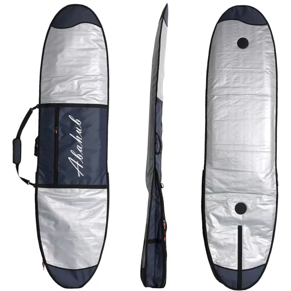 Abahub Premium Surfboard Travel Bag Foam Padded Surf Board Cover Shortboard Carrying Bags for Surfing Outdoor Airplane Car Truck60 66 70 76 80 86 90 96 100Dark Blue
