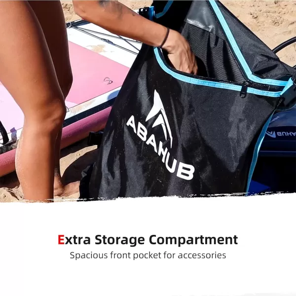 Abahub Premium iSUP Bag Travel Carrying Backpack for Inflatable Stand Up Paddleboards Paddle Board Accessories Fits up to 13 ISUP