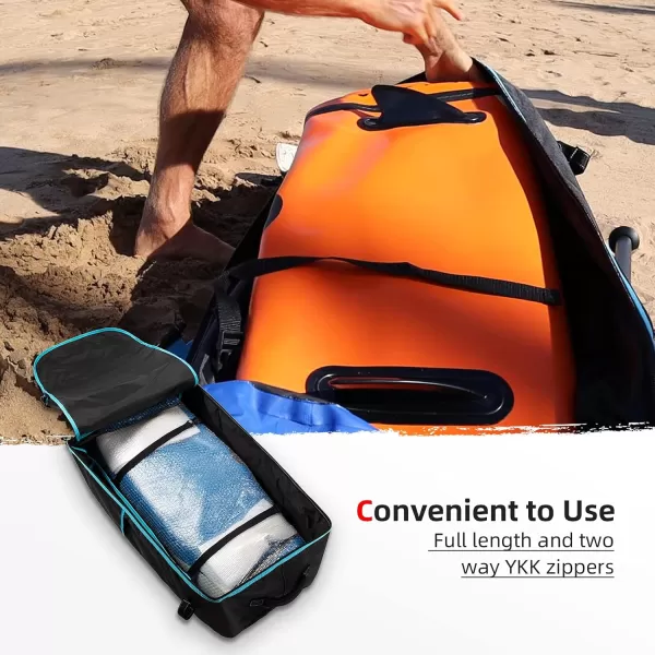 Abahub Premium iSUP Bag Travel Carrying Backpack for Inflatable Stand Up Paddleboards Paddle Board Accessories Fits up to 13 ISUP