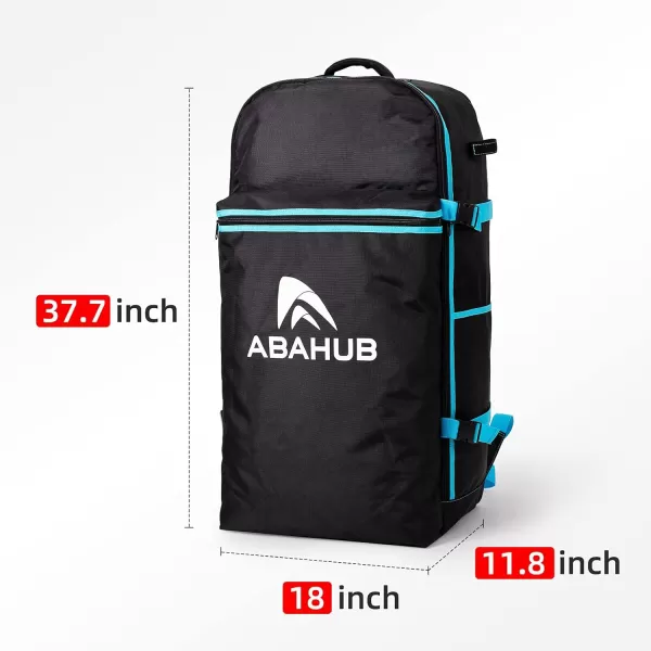 Abahub Premium iSUP Bag Travel Carrying Backpack for Inflatable Stand Up Paddleboards Paddle Board Accessories Fits up to 13 ISUP