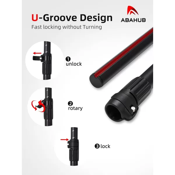 Abahub SUP Paddle  3 Piece Adjustable Paddles  Lightweight Standup Paddle Oars for Paddleboard Adjustable Aluminum Alloy Shaft 68quot  84quot BlackBlueGreenOrangeRedYellow Plastic Nylon Bladeorange
