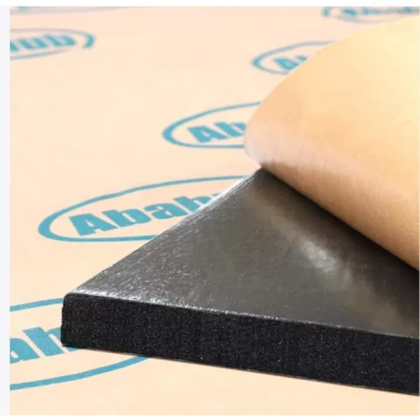 Abahub 236 mil 16 sqft Car Sound Deadener Hood Firewall Heat Shield Insulation Pad Automotive Sound Deadening Mat Aluminum Roll 59quotx39quot5 Ft x 3 Ft x 394mil