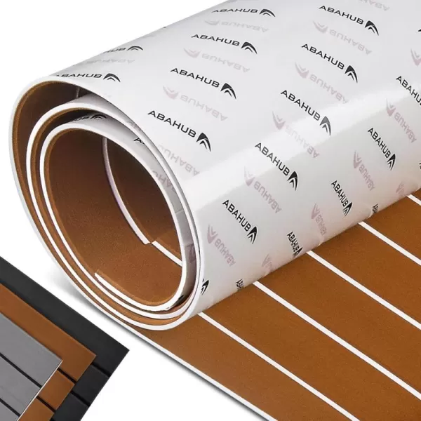 Brown with White Lines