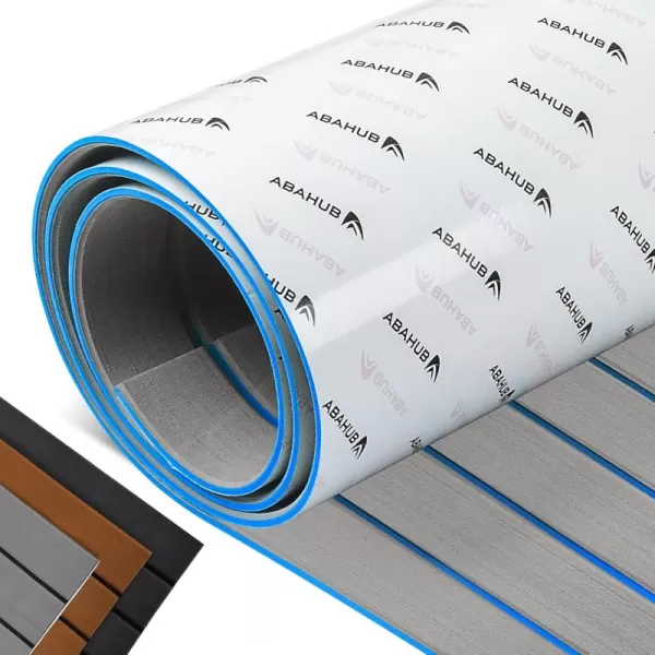 Gray with Blue Lines
