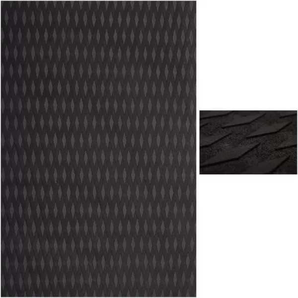 Abahub NonSlip Traction Pad 12 Pieces Deck Grip Mat 30in x 20in Trimmable EVA Sheet 3M Adhesive for Boat Kayak Skimboard Surfboard SUP BlackGrayWhiteGreenNavy BlueOrangeBlack
