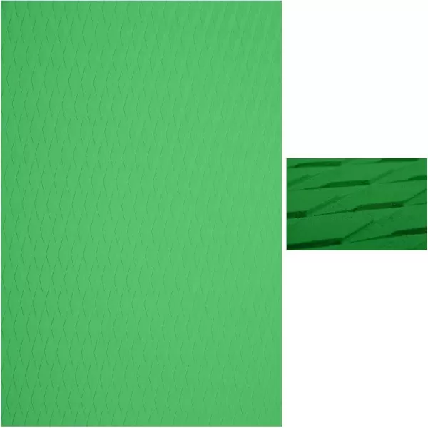 Abahub NonSlip Traction Pad 12 Pieces Deck Grip Mat 30in x 20in Trimmable EVA Sheet 3M Adhesive for Boat Kayak Skimboard Surfboard SUP BlackGrayWhiteGreenNavy BlueOrangeGreen