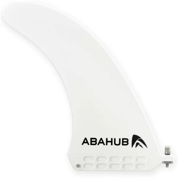 imageAbahub 8 SUP Single Center Fin with 1 No Tool Fin Screw Fiberglass Reinforeced 8 inch SUP Replacement Fins for Surfboard Standup Paddle Board Longboard BlackBlueWhitewhite