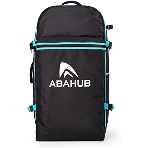 imageAbahub Premium iSUP Bag Travel Carrying Backpack for Inflatable Stand Up Paddleboards Paddle Board Accessories Fits up to 12 ISUPisup bag black