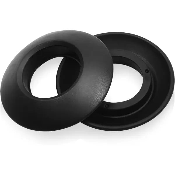 imageAbahub 2 Pcs Kayak Paddle Drip Rings for Kayak and Canoe Paddles Durable Splash Guards Paddle Accessories