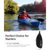 imageAbahub Adjustable Kayak Paddle 210230 cm 230250 cm Floating Kayaking Oars Boating Oars Canoeing Oars BlackBlack
