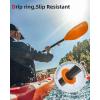 imageAbahub Adjustable Kayak Paddle 210230 cm 230250 cm Floating Kayaking Oars Boating Oars Canoeing Oars BlackOrange