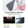 imageAbahub EVA Foam Boat Decking 48x16 NonSlip Surfboard Traction Pad Grip Mat SelfAdhesive Trimmable Flooring Sheet for Boats SUP Board Kayak Surfing Black