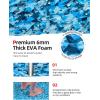 imageAbahub EVA Foam Boat Decking 96x16 NonSlip Surfboard Traction Pad Grip Mat SelfAdhesive Trimmable Flooring Sheet for Boats SUP Board Kayak Surfing Camouflage Blue