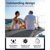 imageAbahub EVA Foam Boat Flooring 96x162353847 48x16 NonSlip Surfboard Traction Pad Grip Mat SelfAdhesive Trimmable Decking Sheet for SUP Paddleboard Kayak SurfingDark Gray