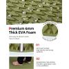 imageAbahub EVA Foam Boat Flooring 96x162353847 48x16 NonSlip Surfboard Traction Pad Grip Mat SelfAdhesive Trimmable Decking Sheet for SUP Paddleboard Kayak SurfingOlive Green