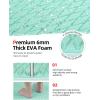 imageAbahub EVA Foam Boat Flooring 96x162353847 48x16 NonSlip Surfboard Traction Pad Grip Mat SelfAdhesive Trimmable Decking Sheet for SUP Paddleboard Kayak SurfingMint Green