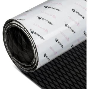 imageAbahub EVA Foam Boat Decking 48x16 NonSlip Surfboard Traction Pad Grip Mat SelfAdhesive Trimmable Flooring Sheet for Boats SUP Board Kayak Surfing Black
