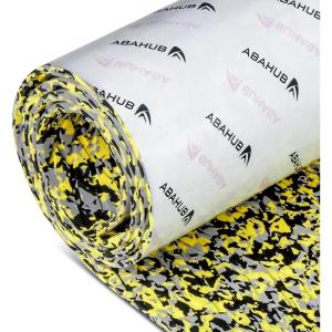 imageAbahub EVA Foam Boat Flooring 96x162353847 48x16 NonSlip Surfboard Traction Pad Grip Mat SelfAdhesive Trimmable Decking Sheet for SUP Paddleboard Kayak SurfingCamo Yellow