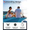 imageAbahub EVA Foam Boat Decking 48x16 NonSlip Surfboard Traction Pad Grip Mat SelfAdhesive Trimmable Flooring Sheet for Boats SUP Board Kayak Surfing Blue