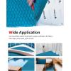 imageAbahub EVA Foam Boat Decking 48x16 NonSlip Surfboard Traction Pad Grip Mat SelfAdhesive Trimmable Flooring Sheet for Boats SUP Board Kayak Surfing Blue