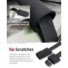 imageAbahub Soft Roof Rack Pads for Surfboard SUP Kayak Canoe Heavy Duty Universal Car Roof Racks System for Padle Boards Compatible with SUVs Sedans Hatchbacks 2Door or 4Door CarsWhite EVA foam Use without Cross Bar