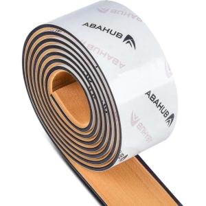 imageAbahub EVA Foam Boat Decking 96x4563628824168 48x168 SelfAdhesive Faux Teak Marine Flooring Sheet Traction Pad for Boats Surfboard Swim Platform RV FloorCamel Brown with Black Seam LinesBorder