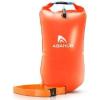 imageAbahub Swim Bubble Safety Tow Float Achieve Be Bright Be Seen Be Safer for Open Water Swimmers and Triathletes During Outdoor Swimming High Visibility Buoy Enhances Protection ampamp Visibility