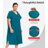imageAbahub Surf Poncho Men ampamp Women Towel Poncho Adult with Hood Thick Quick Dry Changing Poncho Towel Microfiber Wearable Cover Up for Surfing Beach Swim  Absorbent Changing Towel L Green TurtleDark Green
