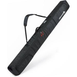 imageAbahub Padded Ski Bag WaterResistant Snow Ski Accessories Bag for Air Travel Up to 174cm189cm189cm