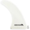 imageAbahub 910 SUP Single Center Fin with 1 Fin Screw Fiberglass Reinforeced 910 inch SUP Replacement Fins for Surfing Surfboard Standup Paddle Board Longboard BlackBlueWhite10 white