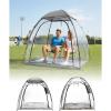 imageAbahub Screen House for 12 PesonSports Tent with Sealed FloorOutdoor Screen Room with Carrying Bag for Sport EventCamping Fishing Cheeringblack