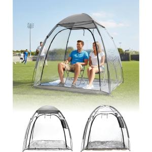 imageAbahub Screen House for 12 PesonSports Tent with Sealed FloorOutdoor Screen Room with Carrying Bag for Sport EventCamping Fishing Cheeringblack