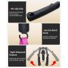 imageAbahub 2in1 Arm Trainer with AB Roller Wheels Enhanced Hydraulic Power Twister Arm Trainer 22440LBS Adjustable Resistance Home Gym Equipment for Arm Chest Core ampamp Full Body Workout Black