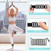 imageAbahub Adjustable Wrist ampamp Ankle Weights 2Pack Wearable Silicone Weighted Bracelet for Women Arm Leg Weights for Home Gym Workout Running Yoga ampamp Pilates  Black and White 2LB Total
