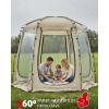 image:imageAbahub 46 People Clear Bubble TentWinter Weatherproof Sports Tent with Sealed Floor Portable Outdoor Igloo Tent with Carrying Bag for Sports GamesCampingFishingCheering
