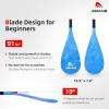 image:imageAbahub 3Piece Stand up Paddles Lightweight Paddleboard Paddle Oars for Paddleboard Adjustable Aluminum Alloy Shaft 68  84Blue