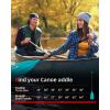 image:imageAbahub Adjustable Canoe Paddle Aluminum Shaft 4353130cm160cm Floatable Oar for Canoeing Boating KayakingBlue