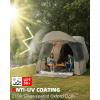 image:imageAbahub Clear Bubble SUV Tent for 14 Person Clear Car Tent with Waterproof Rainfly Outdoor SUV Winter Tent with Carry Bag for Family Camping