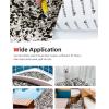 image:imageAbahub EVA Foam Boat Flooring Brushed Pattern Marine Decking Sheet with SelfAdhesive Carpet for Motorboat Kayak Surfboard SUPCamo Black