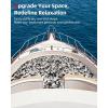 image:imageAbahub EVA Foam Boat Flooring Brushed Pattern Marine Decking Sheet with SelfAdhesive Carpet for Motorboat Kayak Surfboard SUPCamo Black