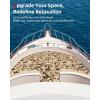 image:imageAbahub EVA Foam Boat Flooring Brushed Pattern Marine Decking Sheet with SelfAdhesive Carpet for Motorboat Kayak Surfboard SUPCamo Brown