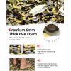 image:imageAbahub EVA Foam Boat Flooring Brushed Pattern Marine Decking Sheet with SelfAdhesive Carpet for Motorboat Kayak Surfboard SUPCamo Green