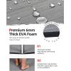 image:imageAbahub EVA Foam Boat Flooring Brushed Pattern Marine Decking Sheet with SelfAdhesive Carpet for Motorboat Kayak Surfboard SUPGray with Black Lines