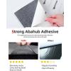 image:imageAbahub EVA Foam Boat Flooring Brushed Pattern Marine Decking Sheet with SelfAdhesive Carpet for Motorboat Kayak Surfboard SUPGray with Black Lines